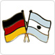 Freundschaftspins Deutschland-Argentinien