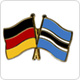 Freundschaftspins Deutschland-Botswana