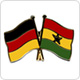 Freundschaftspins Deutschland-Ghana