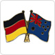 Freundschaftspins Deutschland-Australien