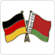 Freundschaftspins Deutschland-Weißrussland