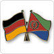 Freundschaftspins Deutschland-Eritrea