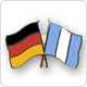 Freundschaftspins Deutschland-Guatemala