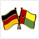 Freundschaftspins Deutschland-Guinea-Bissau