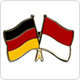 Freundschaftspins Deutschland-Indonesien