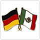 Freundschaftspins Deutschland-Mexiko