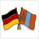 Freundschaftspins Deutschland-Mongolei
