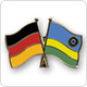 Freundschaftspins Deutschland-Ruanda