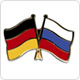 Freundschaftspins Deutschland-Russland