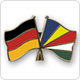 Freundschaftspins Deutschland-Seychellen