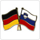Freundschaftspins Deutschland-Slowenien