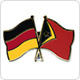 Freundschaftspins Deutschland-Osttimor