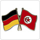 Freundschaftspins Deutschland-Tunesien
