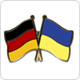 Freundschaftspins Deutschland-Ukraine