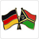 Freundschaftspins Deutschland-Vanuatu